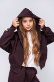 Худи Подростковые Для девочки Темный шоколад 13-14 лет 1817 фото