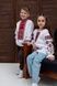 Детская вышиванка для девочки, красно-черная, 6-7 лет 5506.2 фото 2