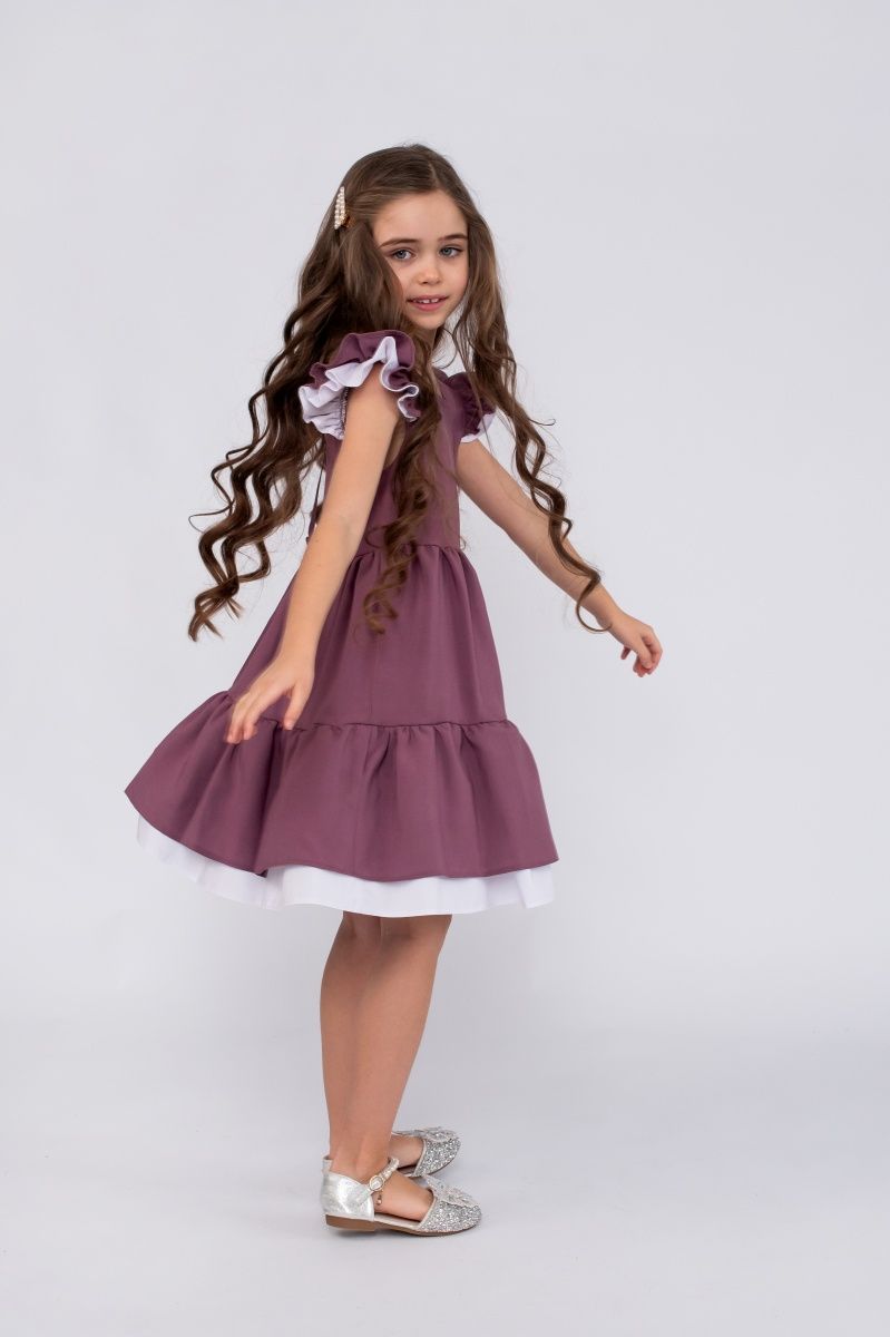 Сукня Дитяча Для дівчинки Warm berry 9-10 років 1861 фото
