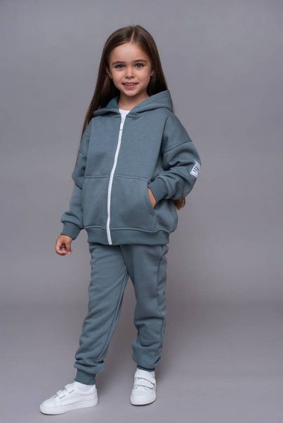 Спортивный Костюм Подростковый Тринитка плюш Океан 5-6 лет 1592 фото